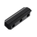 Organizer magnetyczny samoprzylepny Blue Star PJ-OCZ5 na 3 kable - czarny (2 szt.)