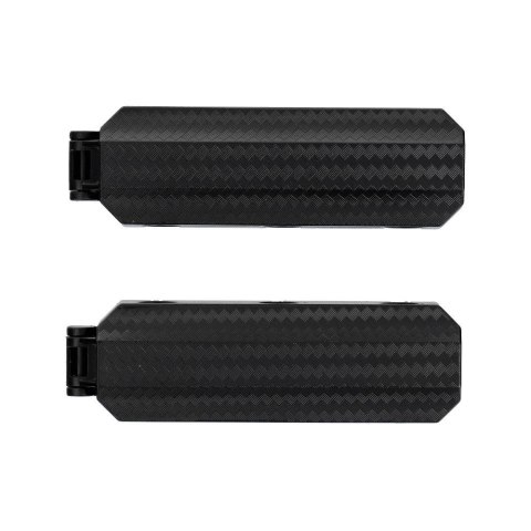Organizer magnetyczny samoprzylepny Blue Star PJ-OCZ5 na 3 kable - czarny (2 szt.)