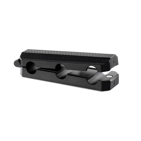 Organizer magnetyczny samoprzylepny Blue Star PJ-OCZ5 na 3 kable - czarny (2 szt.)