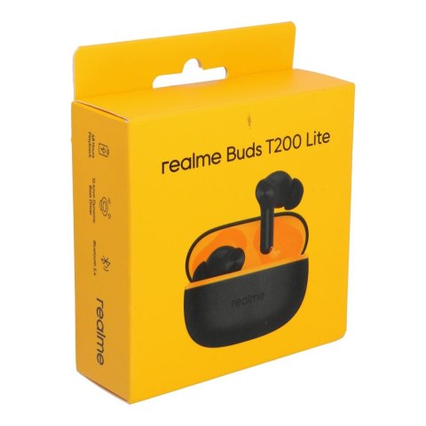 Słuchawki bezprzewodowe douszne Realme Buds T200 Lite czarne