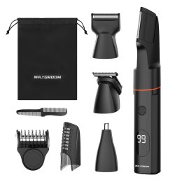 Trymer MAXGROOM LK-881 wielofunkcyjny z wymiennymi końcówkami - czarny