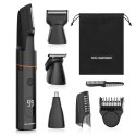 Trymer MAXGROOM LK-881 wielofunkcyjny z wymiennymi końcówkami - czarny