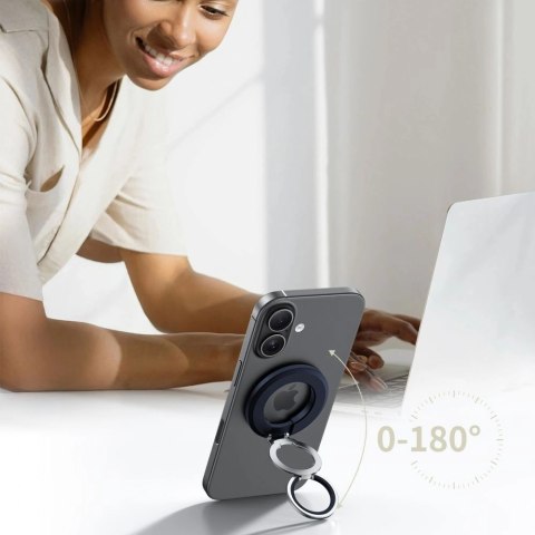 Uchwyt Tech-Protect MMR500 MagSafe na telefon - granatowy