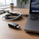 Adapter USB A 3.0 do USB C Blue Star czarny