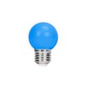 Forever Light Żarówka LED E27 G45 2W 230V niebieska 5 sztuk