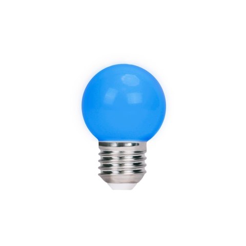 Forever Light Żarówka LED E27 G45 2W 230V niebieska 5 sztuk