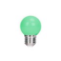 Forever Light Żarówka LED E27 G45 2W 230V zielona 5 sztuk