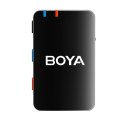 Mikrofony krawatowe BOYA BOYAMIC 2-02 bezprzewodowe 2.4 GHz - czarne