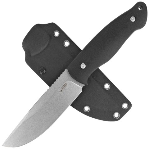 Nóż Kubey Eskoria Black G10, Beadblasted 14C28N by Bastards Knives (KU268A)