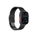 Pasek AMAZINGTHING Titan Premium Metal Band na AppleWatch 38/40/41/42/44/45/46/49 mm - czarny