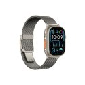 Pasek AMAZINGTHING Titan Premium Metal Band na AppleWatch 38/40/41/42/44/45/46/49 mm - srebrny