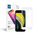 Szkło hartowane do iPhone 7 / 8 / SE 2020 / SE 2022 (full glue) Blue Star 5D białe