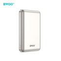 BWOO P82 BO power bank 10000mah 15w ładowanie bezprzewodowe jasnoszary