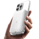 Baseus magnetyczny power bank 10000mAh 22.5W Biały