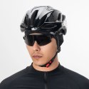 Czapka rowerowa Rockbros M015 zimowa dwustronna rozmiar 54-61 cm - czarna