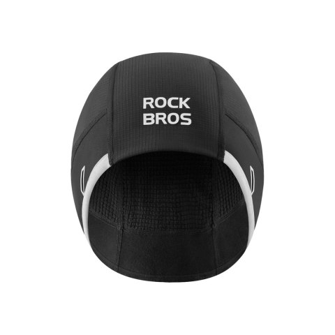 Czapka rowerowa Rockbros M016 zimowa wiatroodporna rozmiar 54-61 cm - czarna