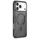 Etui Nillkin Nature TPU Pro Magnetic kompatybilne z MagSafe na iPhone 17 Pro Max - półprzezroczyste-czarne