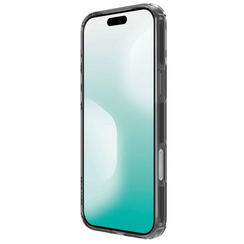 Etui Nillkin Nature TPU Pro Magnetic kompatybilne z MagSafe na iPhone 17 Pro Max - półprzezroczyste-czarne