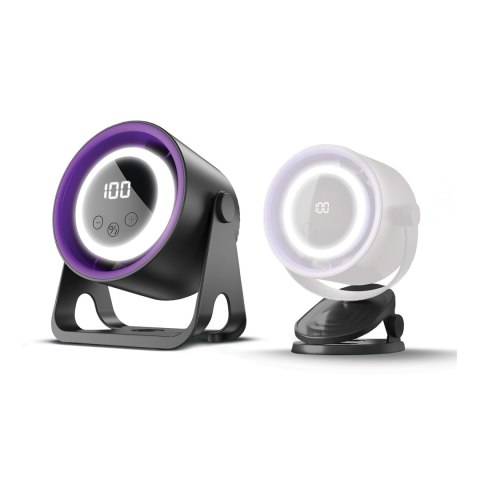 Forever Light Wentylator biurkowy FX100 1800mAh + dodatkowy uchwyt klips