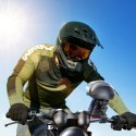Joyroom JR-ZS526 Sunshade Cycling Phone Mount (Helmet Version) Black