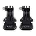 Mocowanie PULUZ PU20 J-Hook do kamer sportowych 2szt.