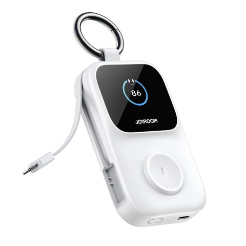 Powerbank Joyroom JR-W19 5000mAh z ładowaniem bezprzewodowym zegarka 5 W - biały