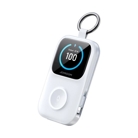 Powerbank Joyroom JR-W19 5000mAh z ładowaniem bezprzewodowym zegarka 5 W - biały