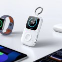 Powerbank Joyroom JR-W19 5000mAh z ładowaniem bezprzewodowym zegarka 5 W - biały