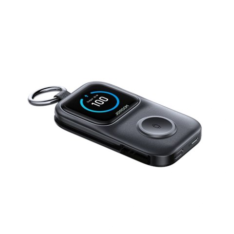 Powerbank Joyroom JR-W19 5000mAh z ładowaniem bezprzewodowym zegarka 5 W - czarny