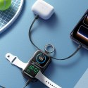 Powerbank Joyroom JR-W19 5000mAh z ładowaniem bezprzewodowym zegarka 5 W - czarny