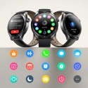 Smartwatch Joyroom Classic Series JR-FC2 Pro z funkcją odbierania połączeń - ciemnoszary