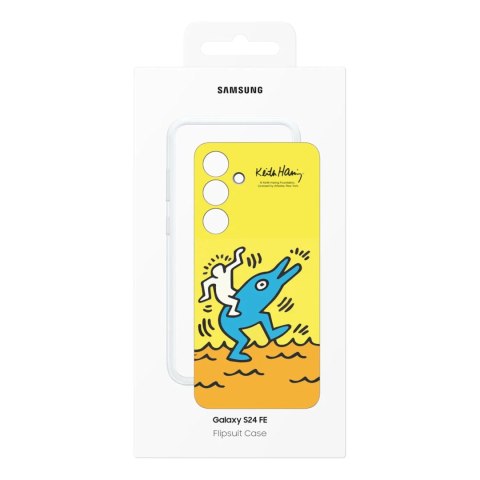 Etui Samsung Flipsuit Case EF-MS721CYEGWW na Samsung Galaxy S 24 FE - żółte