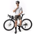 Koszulka rowerowa Rockbros YDDX011 Diamond z krótkim rękawem rozmiar XL - biała