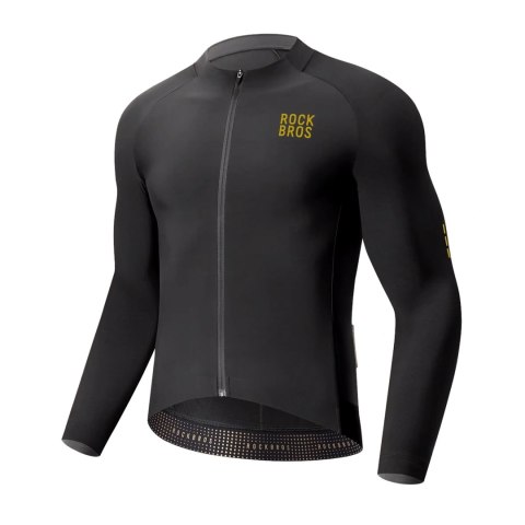 Kurtka rowerowa Rockbros YDWT020 Diamond jesień/zima rozmiar M - czarna
