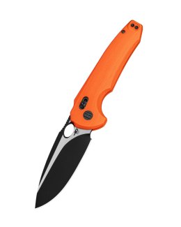 Nóż składany Bestech Noctar Orange G10, Black PVD / Satin 14C28N by Kombou (BG66D)