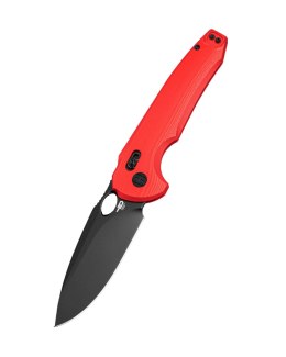 Nóż składany Bestech Noctar Red G10, Black PVD 14C28N by Kombou (BG66G)