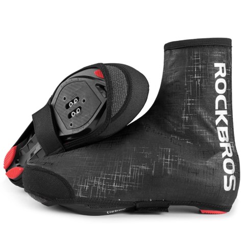 Ochraniacze na buty Rockbros LF1081 wiatroodporne wodoodporne 42-46 cm - czarne