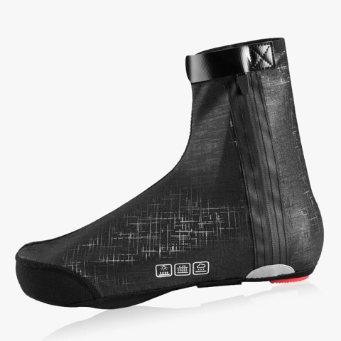 Ochraniacze na buty Rockbros LF1081 wiatroodporne wodoodporne 42-46 cm - czarne