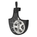 Osłona transportowa na mechanizm korbowy Rockbros D76 - czarno-szara