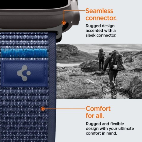 Pasek Spigen Athlex Air 2 na Apple Watch (44 / 45 / 46 / 49 mm) - granatowy