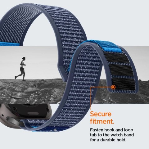 Pasek Spigen Athlex Air 2 na Apple Watch (44 / 45 / 46 / 49 mm) - granatowy