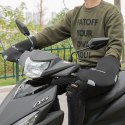 Rękawiczki ocieplane na kierownicę Rockbros D16-B wiatroodporne wodoodporne kompatybilne z motocyklem - czarne