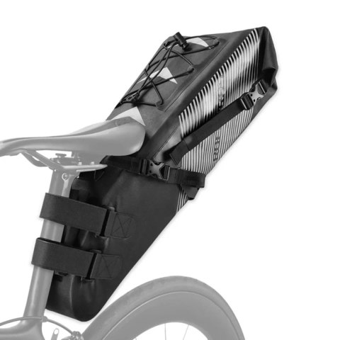 Torba rowerowa Rockbros AS-013 podsiodłowa 10L - czarny