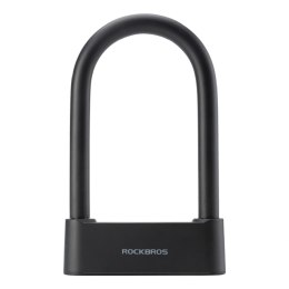Zapięcie rowerowe Rockbros 32210818001 SMART z czytnikiem linii papilarnych i łącznością Bluetooth - czarny