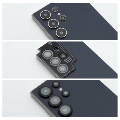 Szkło hartowane na aparat do Samsung Fold 7 Blue Star Easy Install czarne