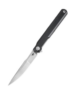 Nóż składany Bestech Duoz Black G10, Satin 14C28N by Ostap Hel (BG65A)