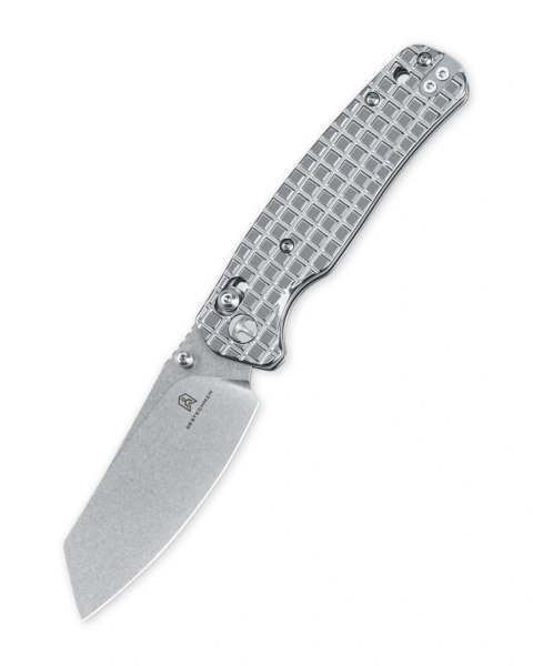 Nóż składany Bestechman Cicada's Wing Mirror Polished Frag Stainless Steel, Stonewashed 10Cr15MoV (BMK06-S-5)