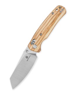 Nóż składany Bestechman Cicada's Wing Olive Wood, Satin 10Cr15MoV (BMK06-W-1)