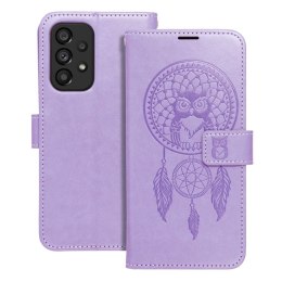 Etui z klapką na Samsung S20 FE / S20 FE 5G Mezzo Book łapacz snów fioletowe