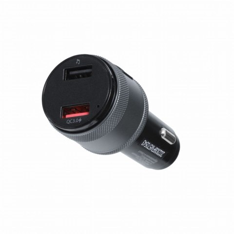 ART transmiter FM bluetooth 5.0 + 2 x USB A QC3.0 FM-57 czarny